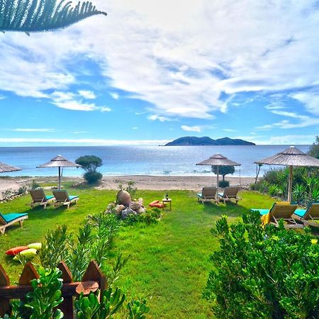 Beachfront Andriana Villa With Mini Pool And Spa Vasilikí Exteriör bild