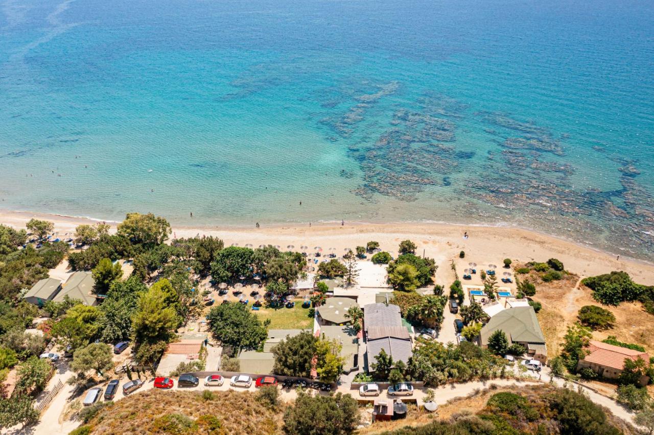 Beachfront Andriana Villa With Mini Pool And Spa Vasilikí Exteriör bild